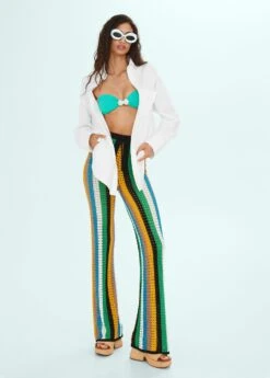 Chemise Oversize Détail Brodé -Vêtements Pascher 57010424 02 99999999 01