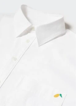 Chemise Oversize Détail Brodé -Vêtements Pascher 57010424 02 D8