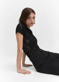 T-shirt Guipure -Vêtements Pascher 57010465 99 D2