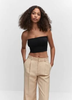 Crop Top Sans Couture -Vêtements Pascher 57010494 99