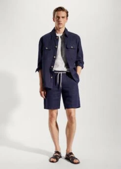 Surchemise 100 % Lin Regular-fit 32 Surchemise 100 % Lin Regular-fit -Vêtements Pascher 57010557 56 99999999 01