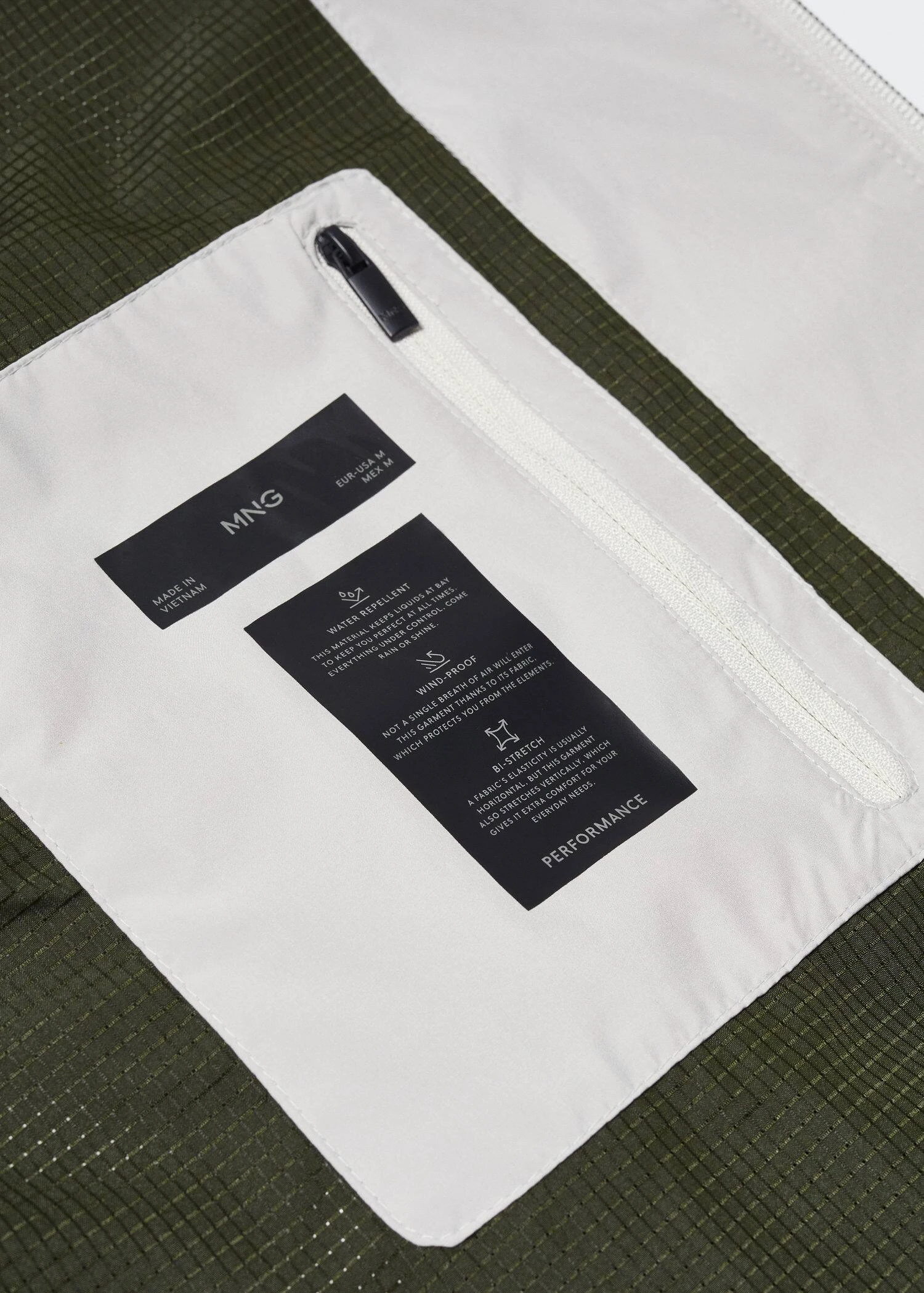 Bomber Tissu Technique Résistant à L’eau 10 Bomber Tissu Technique Résistant à L’eau – Image 8