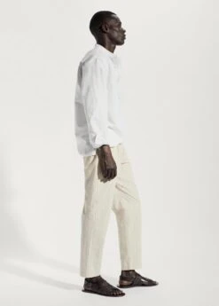 Chemise Lin Regular-fit Col Mao -Vêtements Pascher 57010614 01 D2