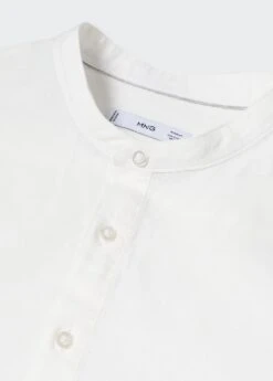 Chemise Lin Regular-fit Col Mao -Vêtements Pascher 57010614 01 D8