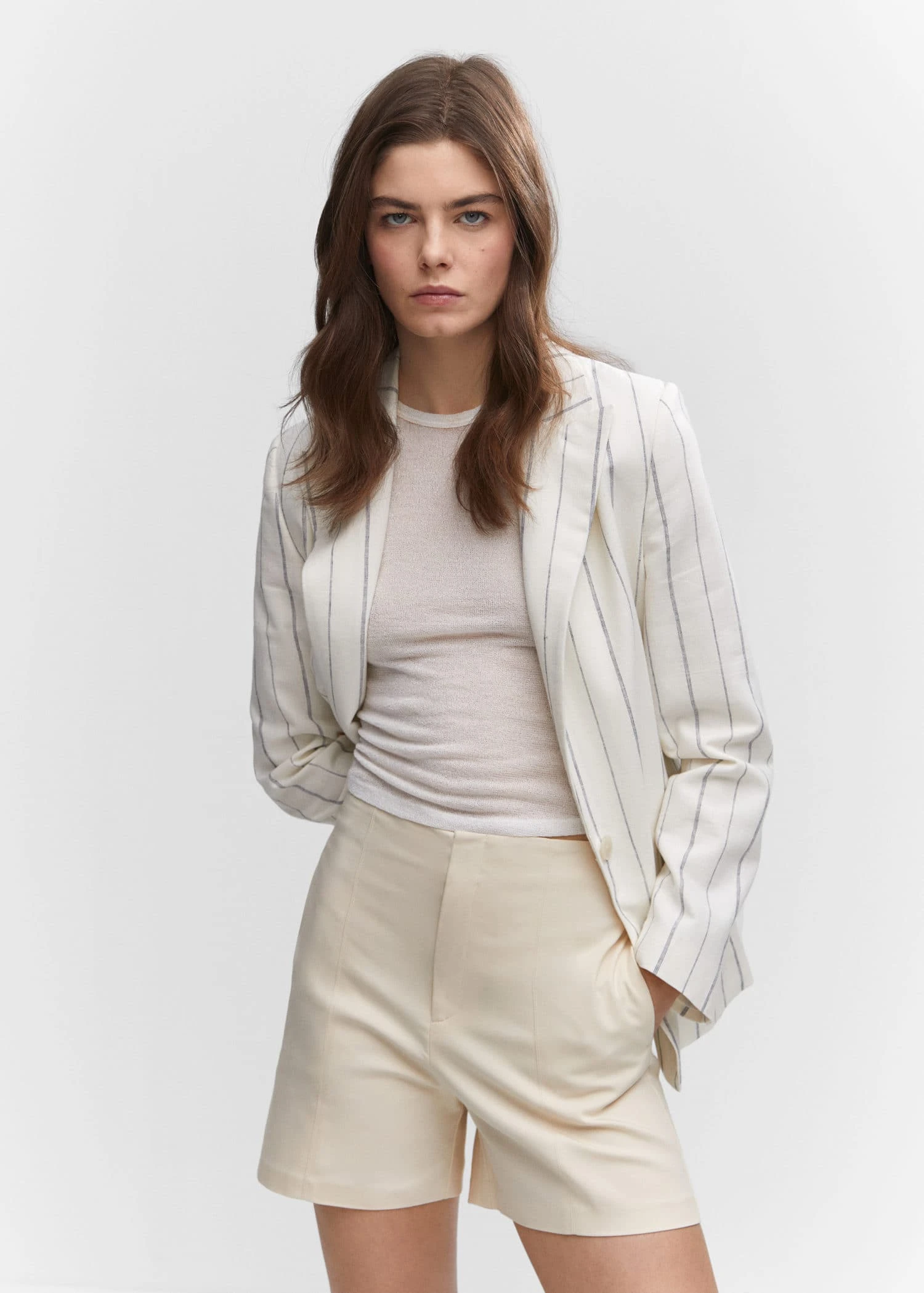 Short Droit Taille Haute 3 Short Droit Taille Haute