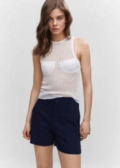 Short Droit Taille Haute 34 Short Droit Taille Haute -Vêtements Pascher 57010632 56