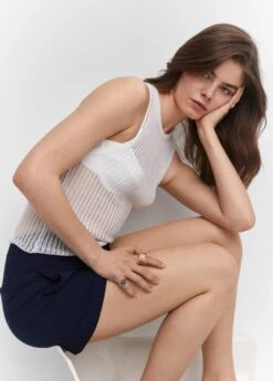 Short Droit Taille Haute 37 Short Droit Taille Haute -Vêtements Pascher 57010632 56 D2