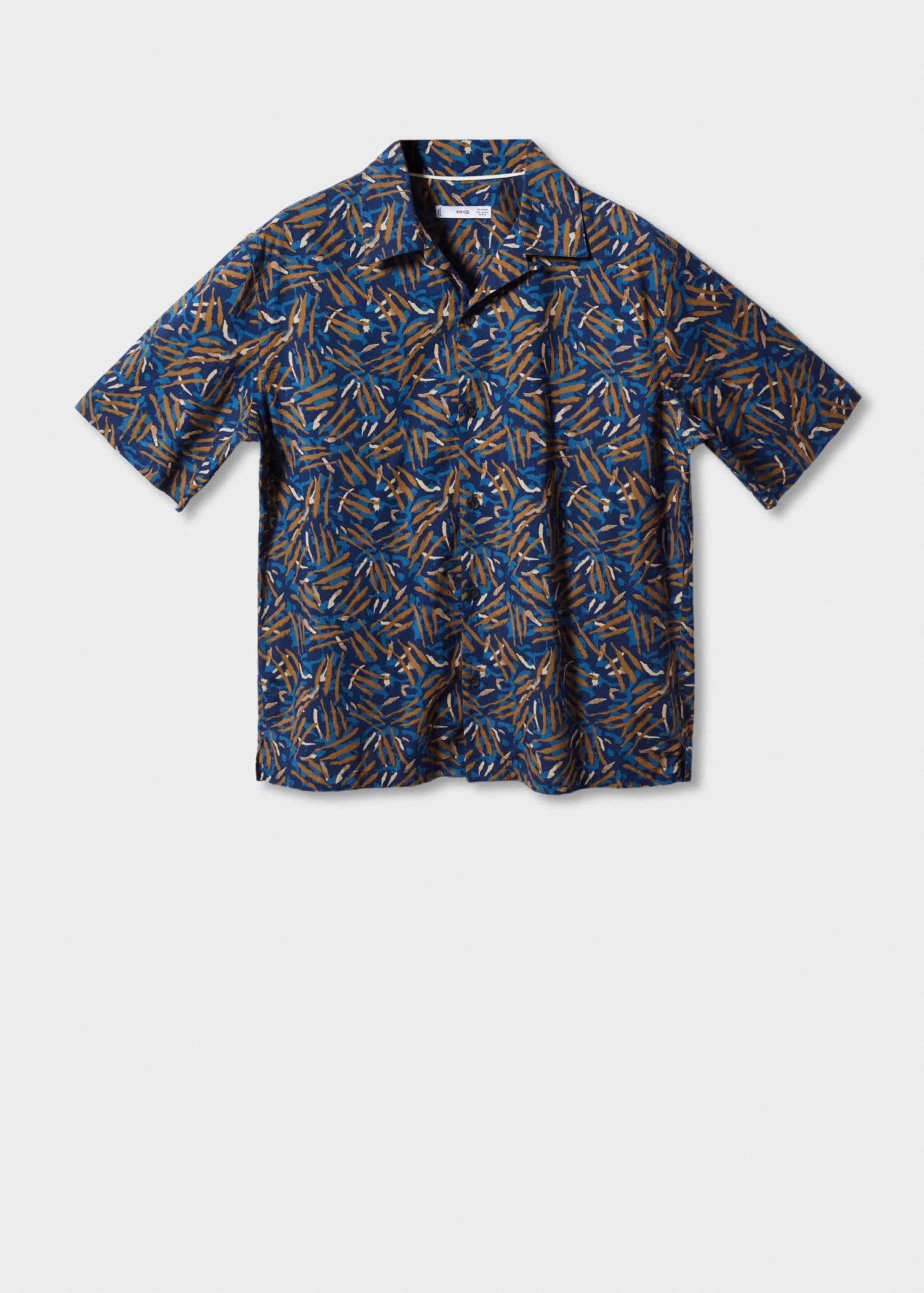 Chemise Col Bowling 100 % Coton 9 Chemise Col Bowling 100 % Coton – Image 7