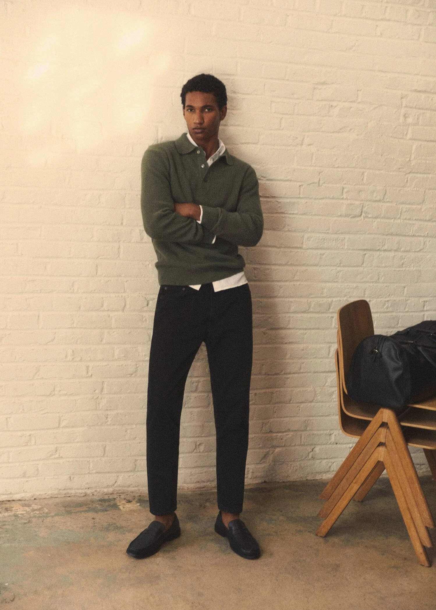 Mocassins Cuir Détail En Forme De Masque 8 Mocassins Cuir Détail En Forme De Masque – Image 6