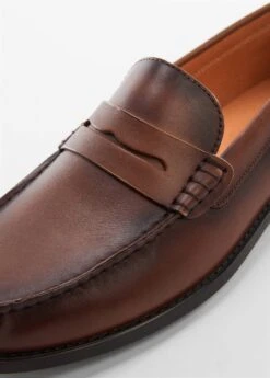 Mocassins Cuir Détail En Forme De Masque 23 Mocassins Cuir Détail En Forme De Masque -Vêtements Pascher 57010646 CU D1