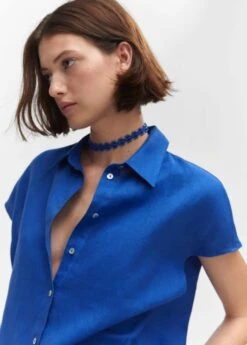 Chemise Lin Manches Courtes -Vêtements Pascher 57010719 52 D1