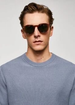 T-shirt 100 % Coton Structuré Côtelé -Vêtements Pascher 57010738 51 D1