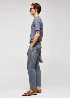 T-shirt 100 % Coton Structuré Côtelé -Vêtements Pascher 57010738 51 D2