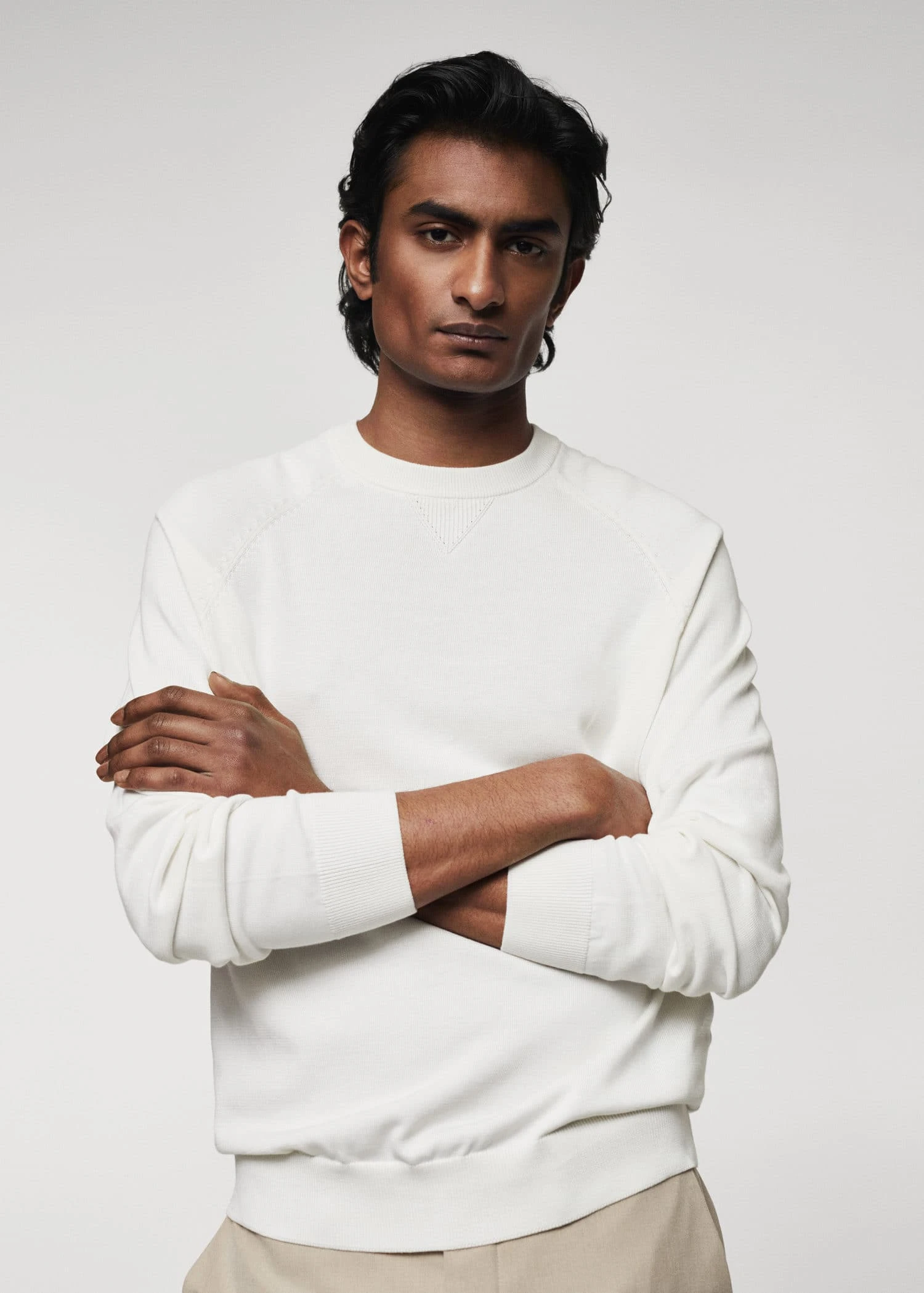 Pull-over Maille Fine Coton 6 Pull-over Maille Fine Coton – Image 4