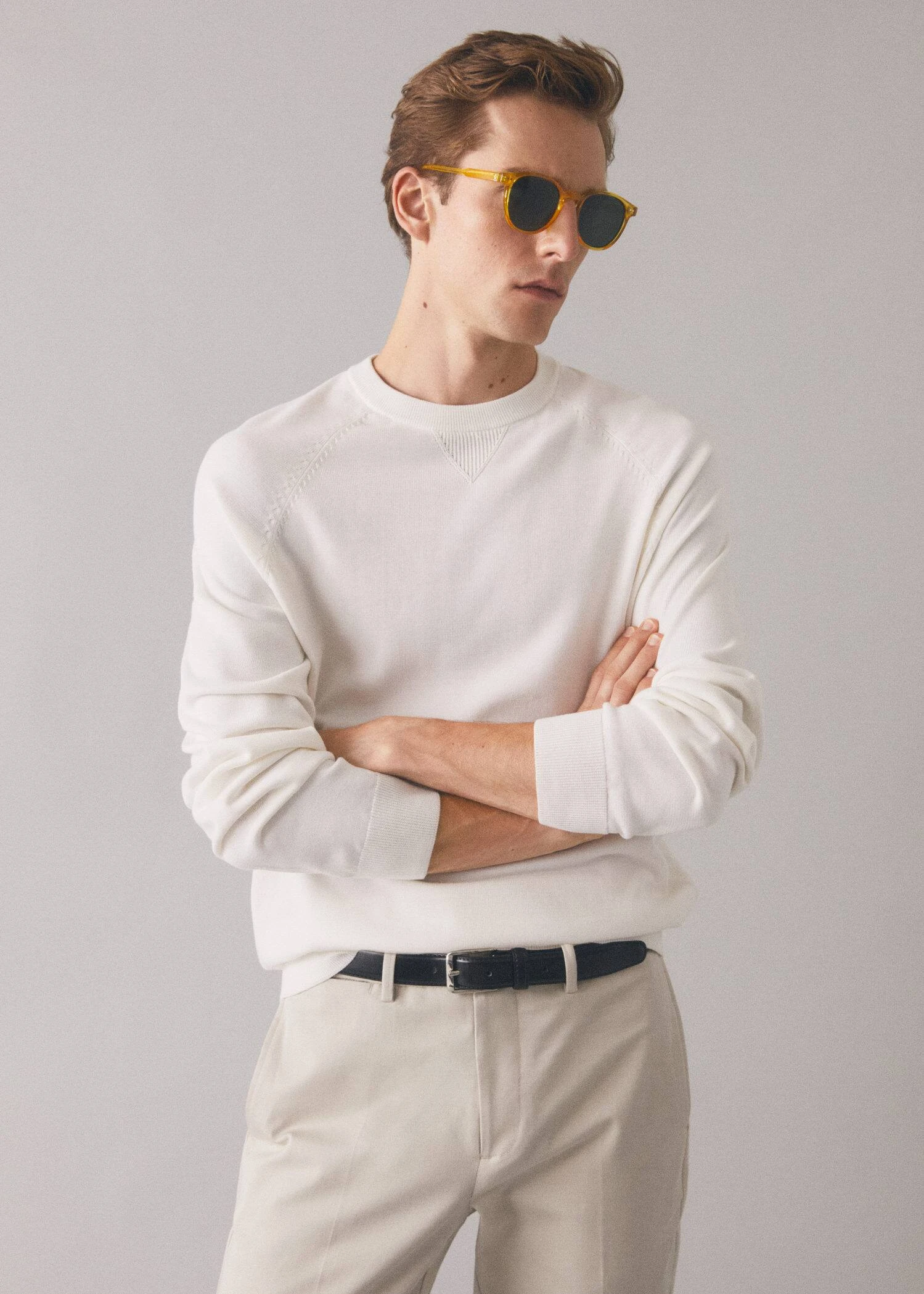 Pull-over Maille Fine Coton 8 Pull-over Maille Fine Coton – Image 6