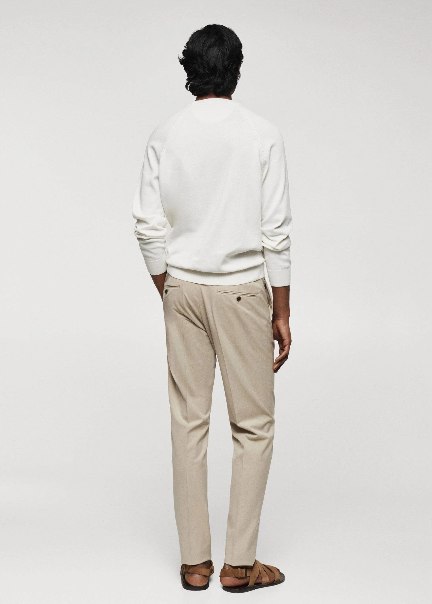 Pull-over Maille Fine Coton 5 Pull-over Maille Fine Coton – Image 3