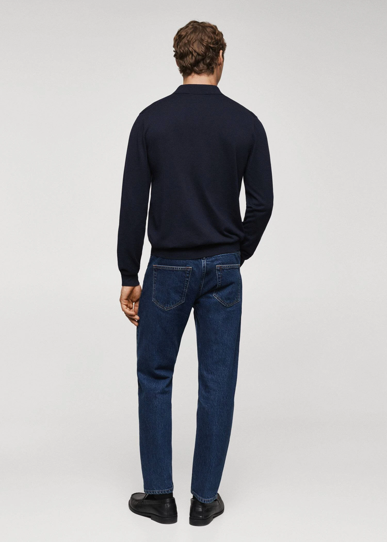 Polo Maille Coton Manches Longues 12 Polo Maille Coton Manches Longues – Image 10