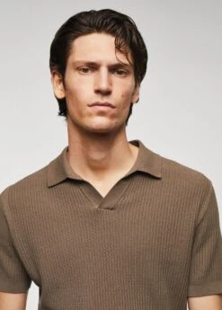 Polo Coton Maille Côtelée 27 Polo Coton Maille Côtelée -Vêtements Pascher 57010746 09 D1