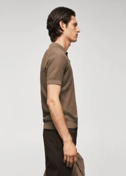 Polo Coton Maille Côtelée 28 Polo Coton Maille Côtelée -Vêtements Pascher 57010746 09 D2