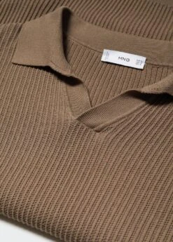 Polo Coton Maille Côtelée 30 Polo Coton Maille Côtelée -Vêtements Pascher 57010746 09 D8