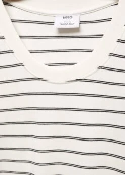 T-shirt 100 % Coton Rayures -Vêtements Pascher 57010755 02 D8