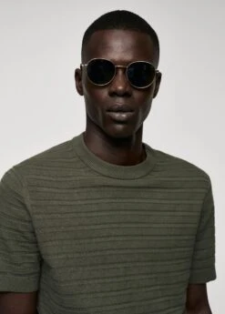 T-shirt Coton Structuré Rayures -Vêtements Pascher 57010758 48 D1