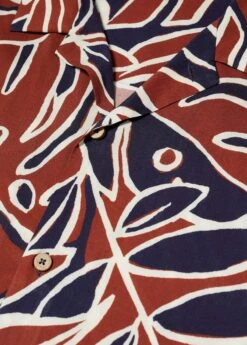 Chemise Bowling En Imprimé Feuilles -Vêtements Pascher 57010771 76 D8