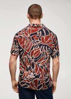 Chemise Bowling En Imprimé Feuilles -Vêtements Pascher 57010771 76 R