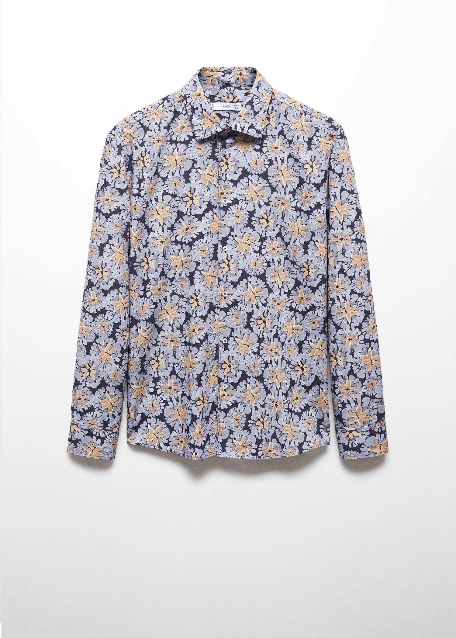 Chemise 100 % Coton Regular-fit Imprimée 9 Chemise 100 % Coton Regular-fit Imprimée – Image 7