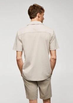 Chemise En Piqué Col Bowling -Vêtements Pascher 57010780 07 R