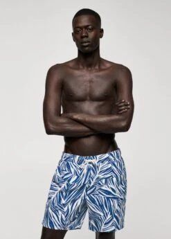 Maillot De Bain Imprimé Feuilles