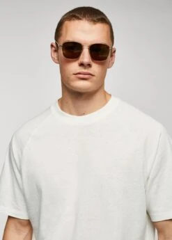 T-shirt Coton-lin Texturé 25 T-shirt Coton-lin Texturé -Vêtements Pascher 57010793 02 D1