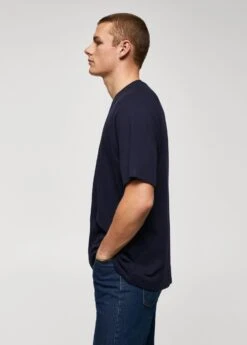 T-shirt Coton-lin Texturé 40 T-shirt Coton-lin Texturé -Vêtements Pascher 57010793 56 D2