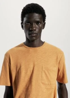 T-shirt Coton-lin Poche -Vêtements Pascher 57010804 16 D1