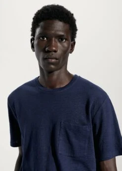 T-shirt Coton-lin Poche -Vêtements Pascher 57010804 54 D1