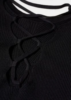 Top Maille Côtelée Ouverture Au Dos 14 Top Maille Côtelée Ouverture Au Dos -Vêtements Pascher 57010890 99 D8