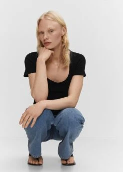 T-shirt Col Carré -Vêtements Pascher 57010951 99 D2