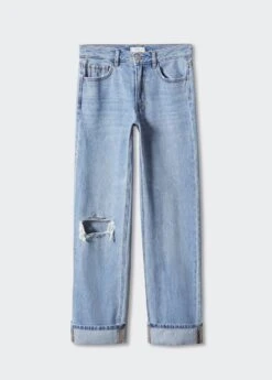 Jean Droit à Revers -Vêtements Pascher 57012881 TC B