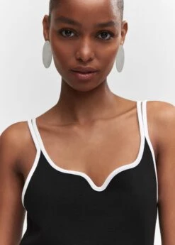 Top Bretelles Contrastantes 11 Top Bretelles Contrastantes -Vêtements Pascher 57012884 99 D1