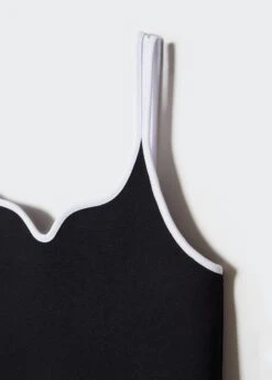 Top Bretelles Contrastantes 12 Top Bretelles Contrastantes -Vêtements Pascher 57012884 99 D8