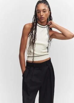 Top Maille Détails Contrastants -Vêtements Pascher 57013783 05