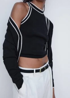 Top Maille Détails Contrastants -Vêtements Pascher 57013783 99 D6