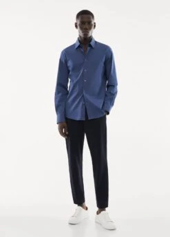 Chemise Slim Fit En Coton Stretch -Vêtements Pascher 57014006 55 99999999 01