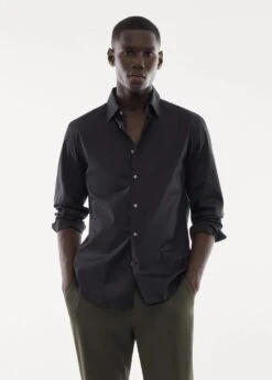 Chemise Slim Fit En Coton Stretch -Vêtements Pascher 57014006 99