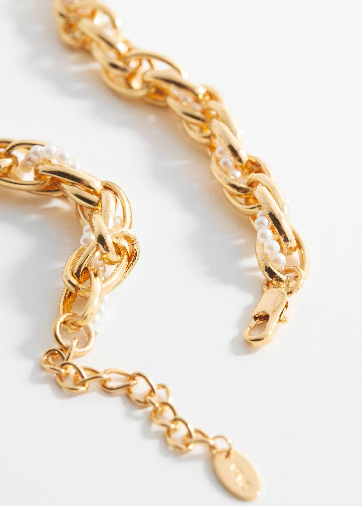 Collier Entrelacé Détail Perles 5 Collier Entrelacé Détail Perles – Image 3