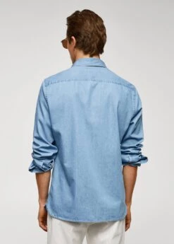 Chemise Slim-fit Chambray Coton -Vêtements Pascher 57014392 TC R