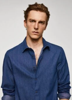 Chemise Slim-fit Chambray Coton -Vêtements Pascher 57014392 TO D1