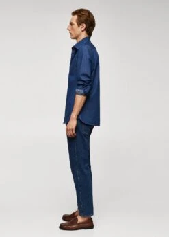 Chemise Slim-fit Chambray Coton -Vêtements Pascher 57014392 TO D2