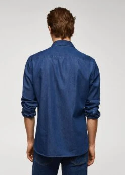 Chemise Slim-fit Chambray Coton -Vêtements Pascher 57014392 TO R