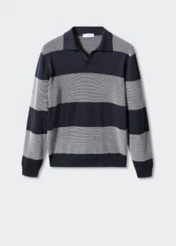 Polo Maille Fines Rayures -Vêtements Pascher 57014401 56 B